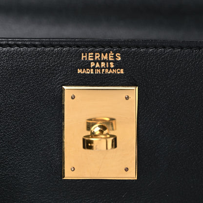 Hermes Gulliver Kelly Retourne 32 Black 6 of 15