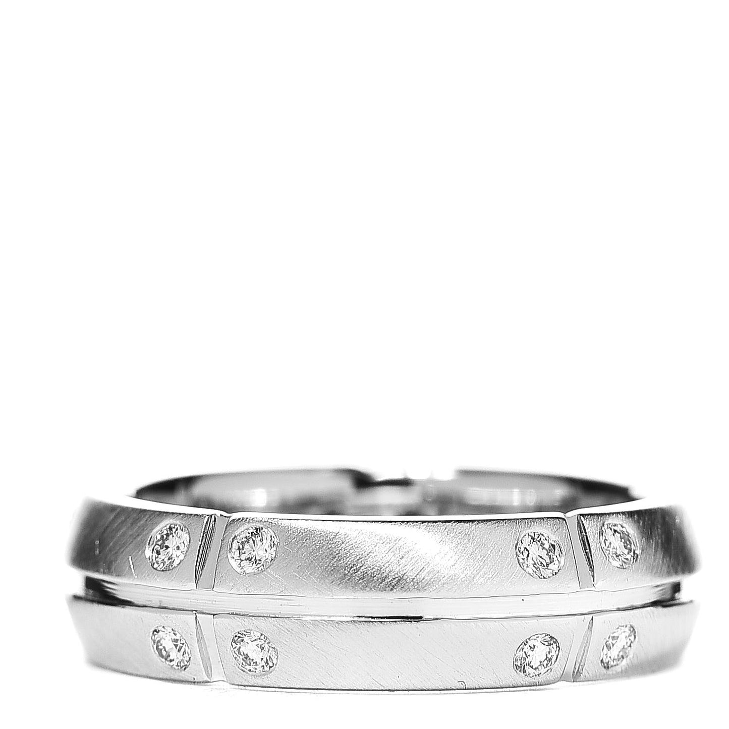 18K White Gold Diamond Streamerica Ring 47 4