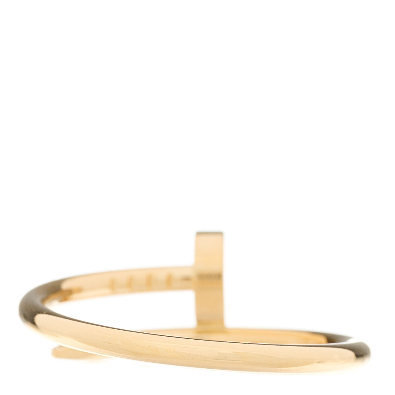 18K Yellow Gold Small Juste Un Clou Ring 54 6.75