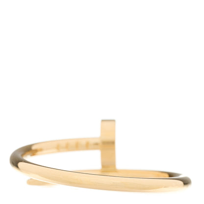 Cartier 18K Yellow Gold Small Juste Un Clou Ring 54 6.75 3 of 5