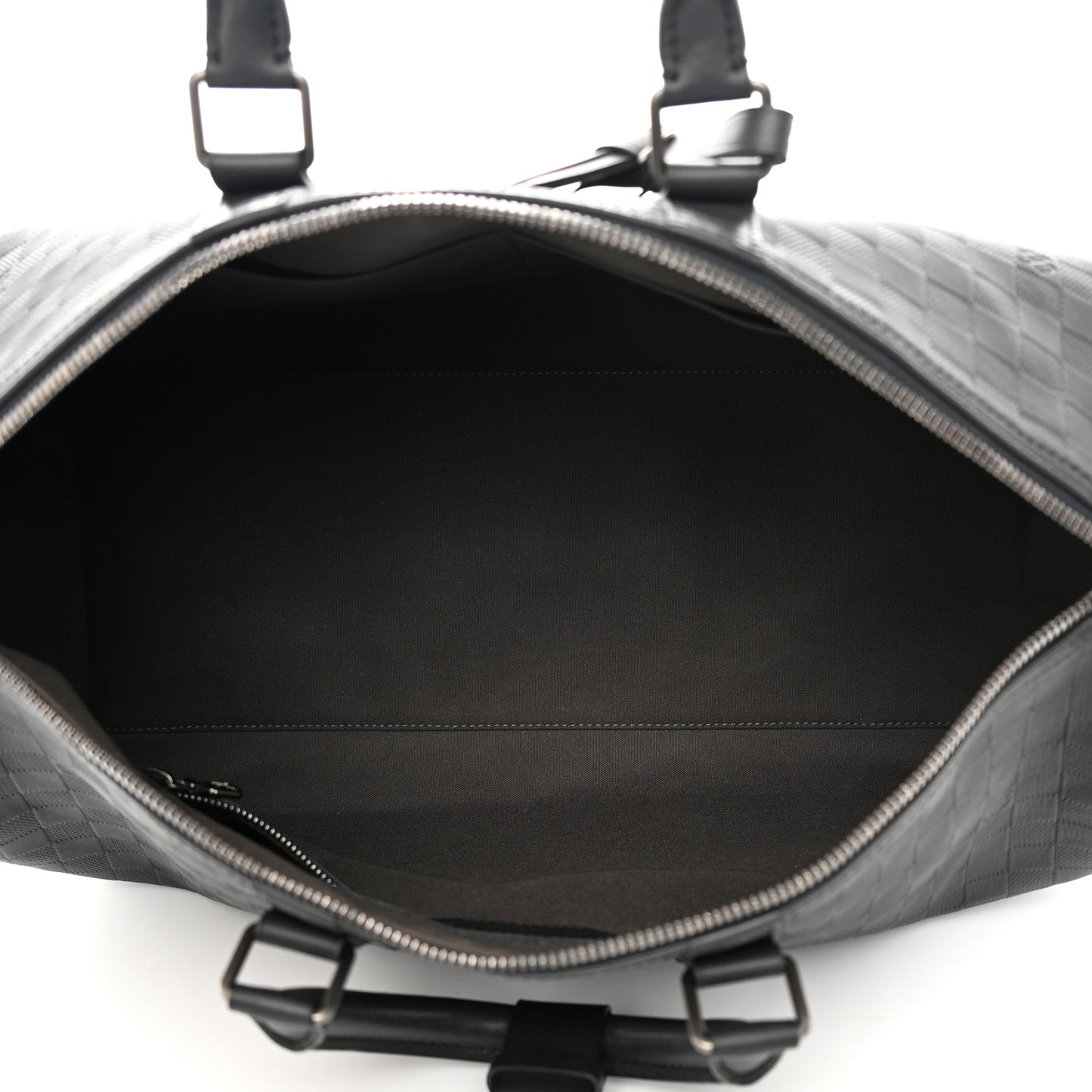 Damier Infini Keepall Bandouliere 45 Onyx