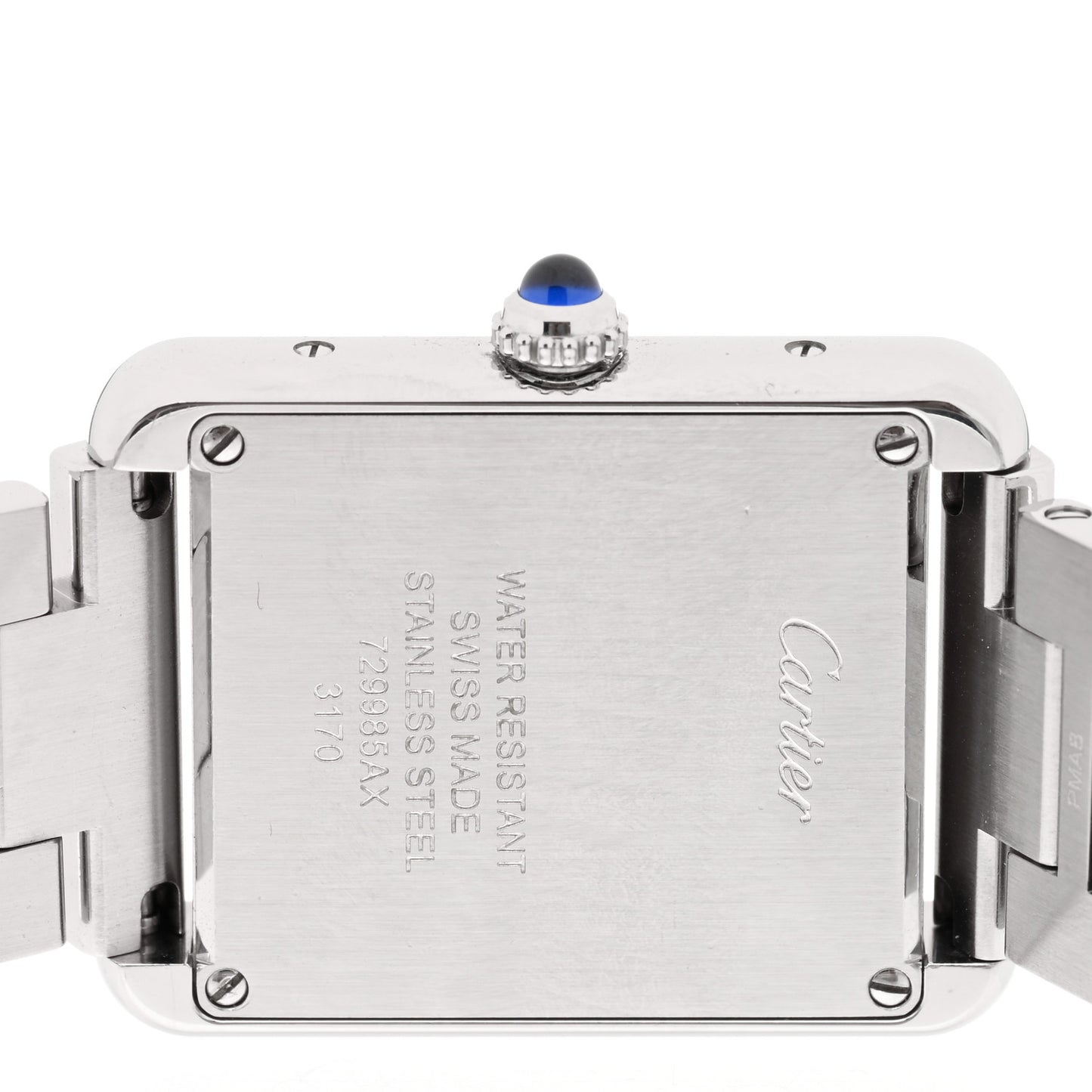 Stainless Steel 24mm Tank Solo Quartz Watch