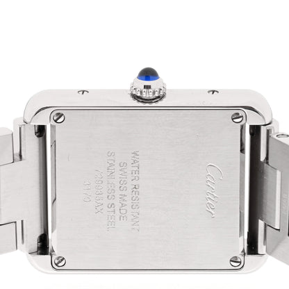 Cartier Stainless Steel 24mm Tank Solo Quartz Watch 4 of 5