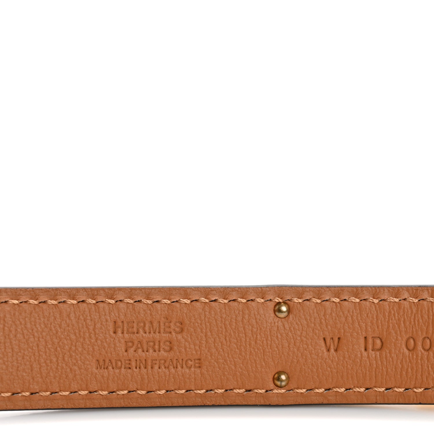 Hermes Epsom Kelly Belt Gold 3 of 4