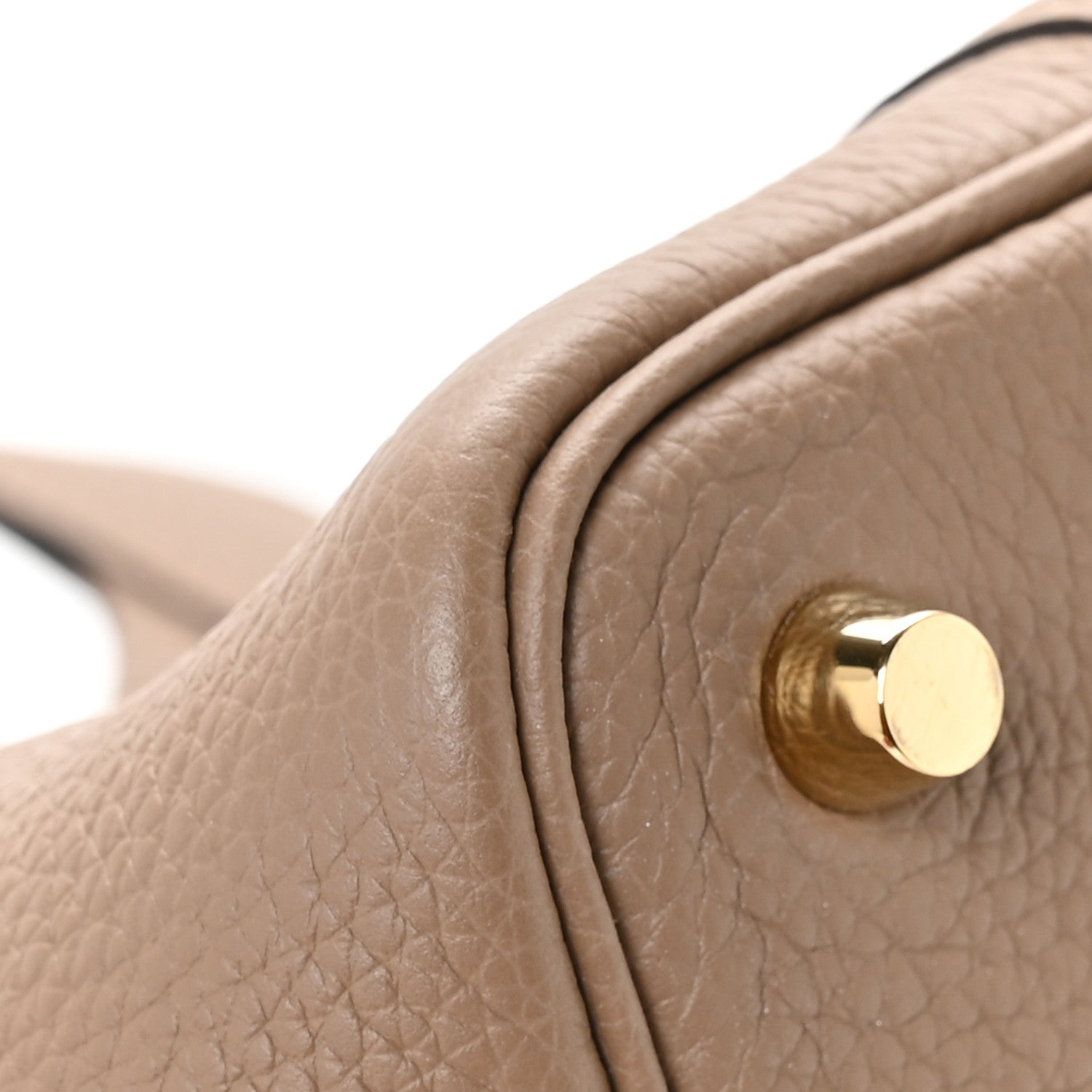 Hermes Taurillon Maurice Picotin Lock 18 PM Beige De Weimar 11 of 13