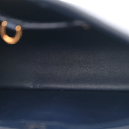 Louis Vuitton Taurillon Snakeskin Capucines MM Blue 5 of 10