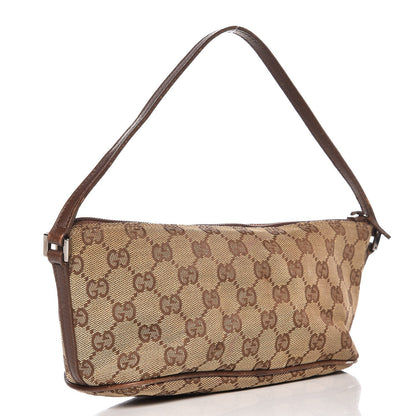 Gucci Monogram Boat Pochette Brown 3 of 11