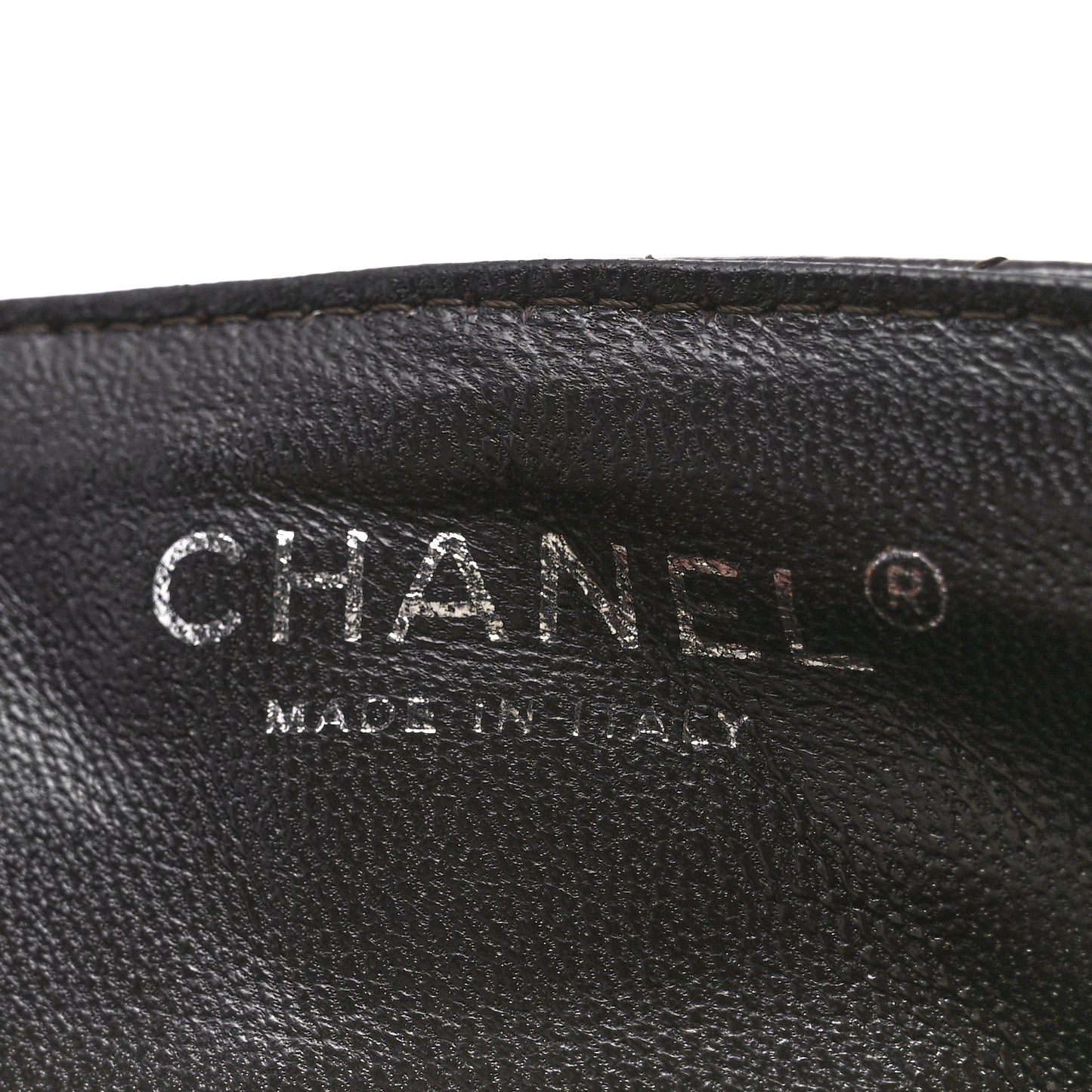 Crinkled Patent Quilted East West Flap Brown