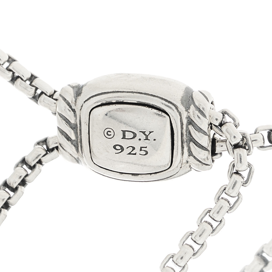 Sterling Silver Diamond Stax Pendant Necklace