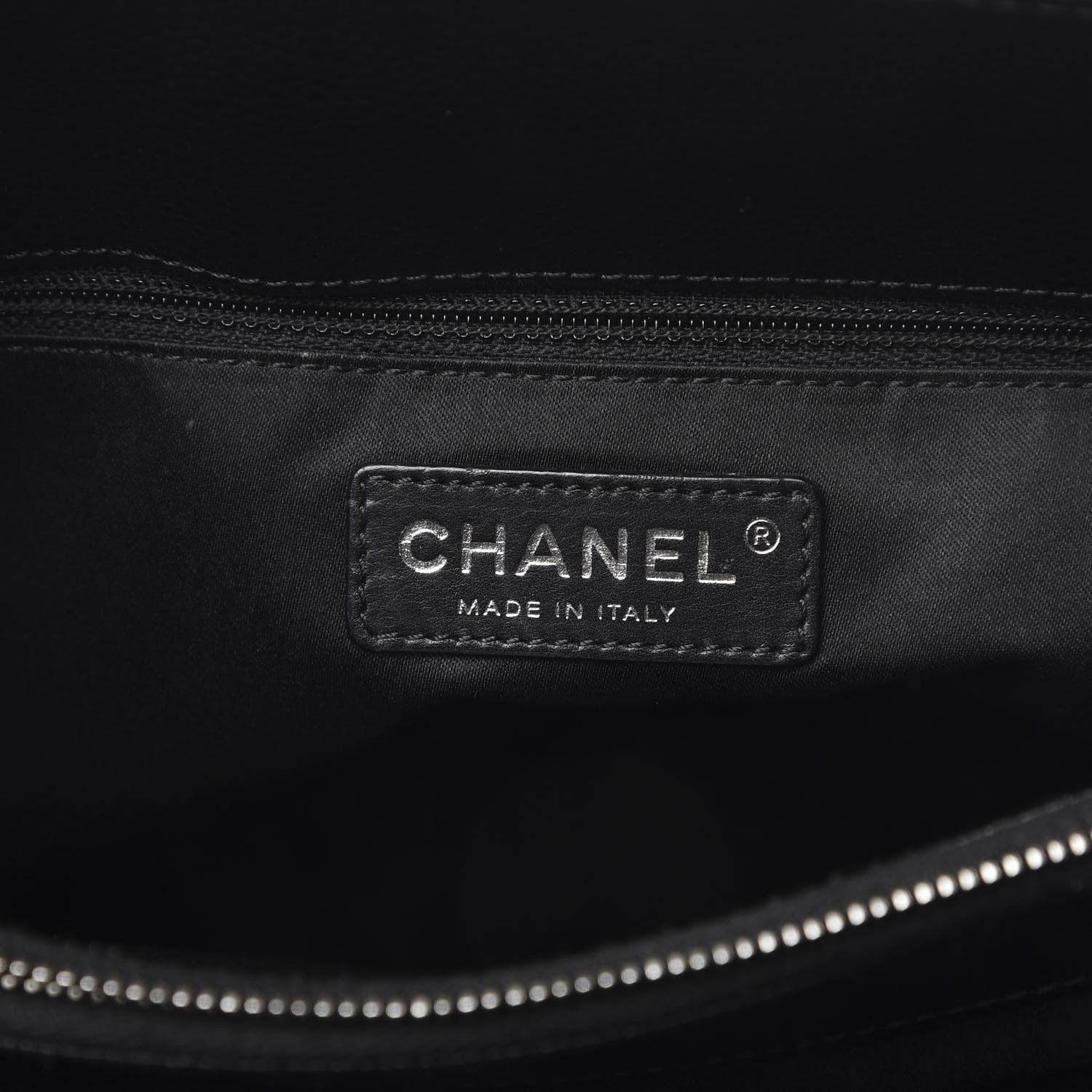 Chanel Caviar Quilted Grand Shopping Tote GST Black 6 of 13
