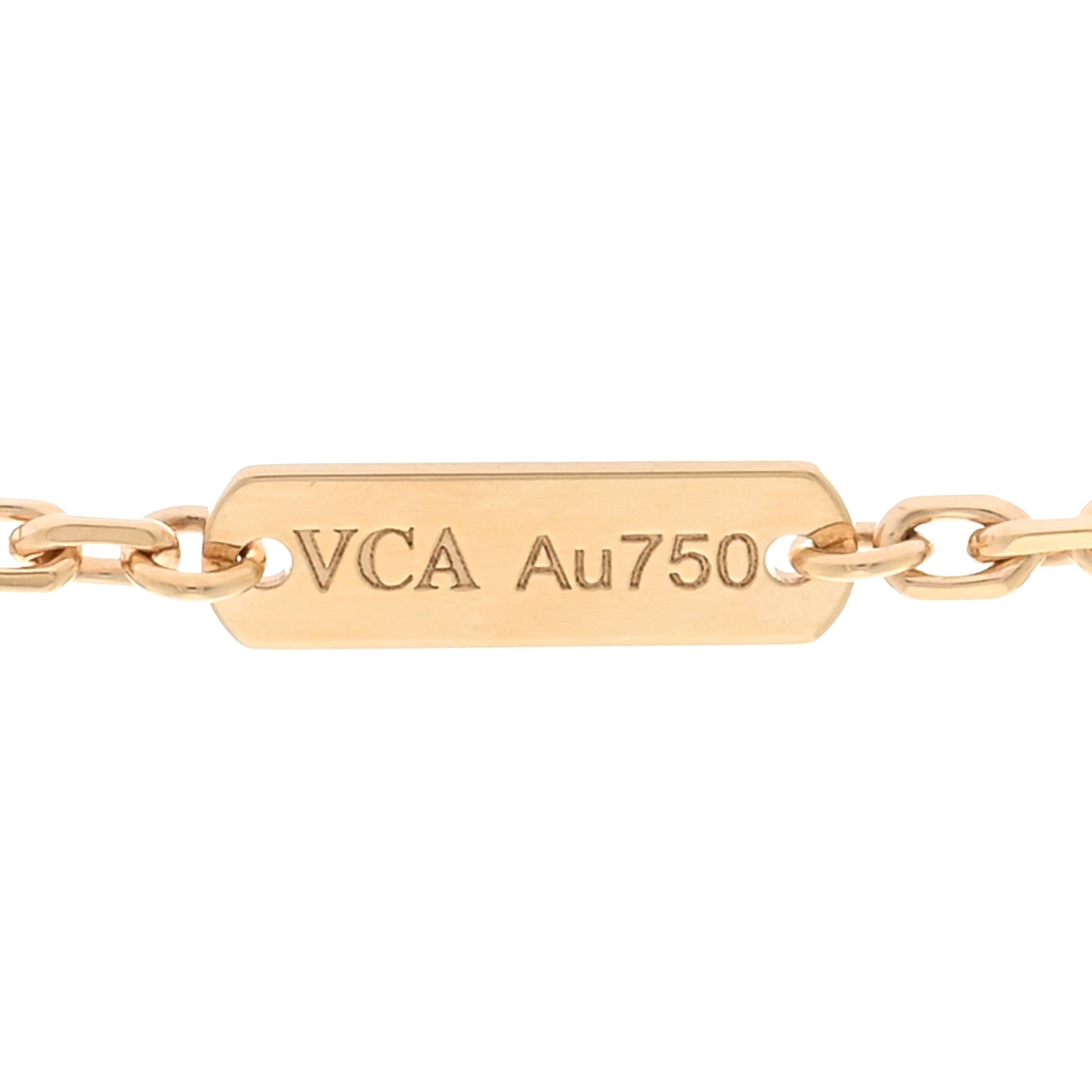 Van Cleef & Arpels 18K Yellow Gold Trace Chain 70cm 4 of 6