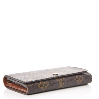 Louis Vuitton Monogram Porte-Monnaie Tresor Wallet 4 of 9