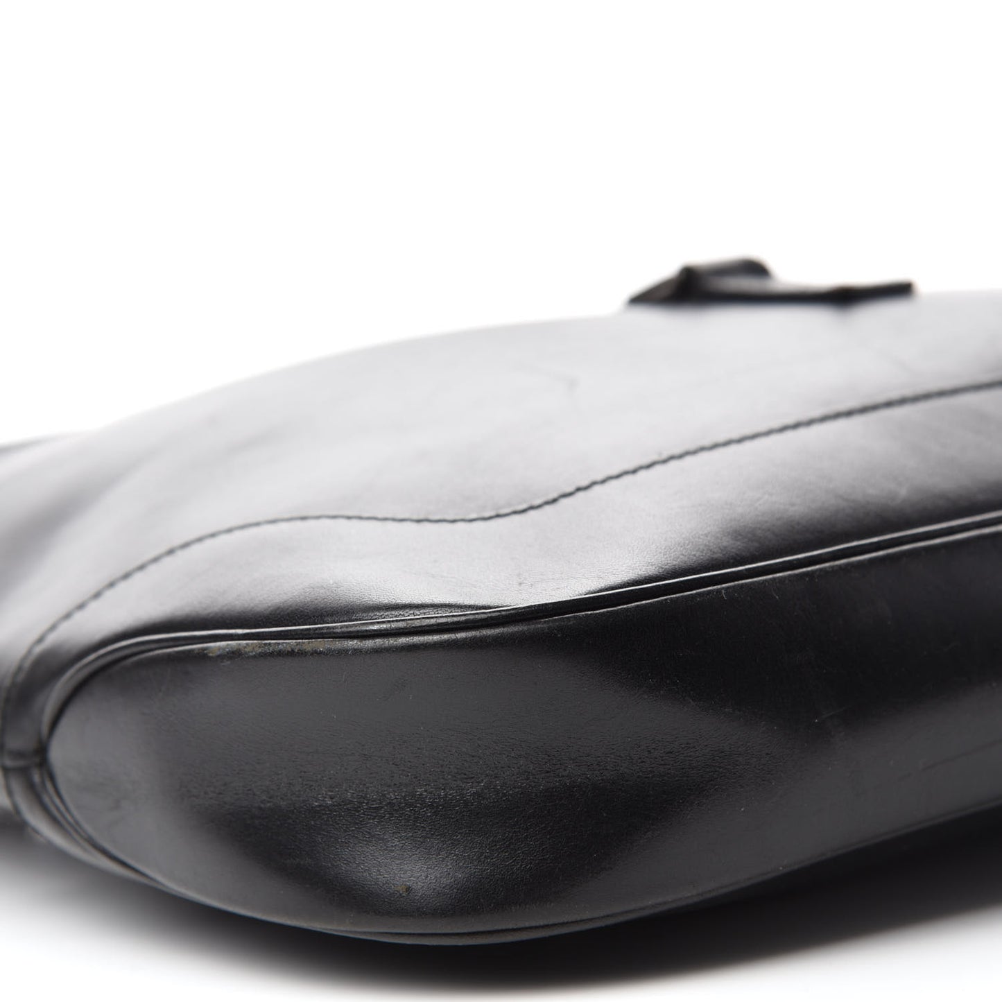 Calfskin Jackie O Hobo Black