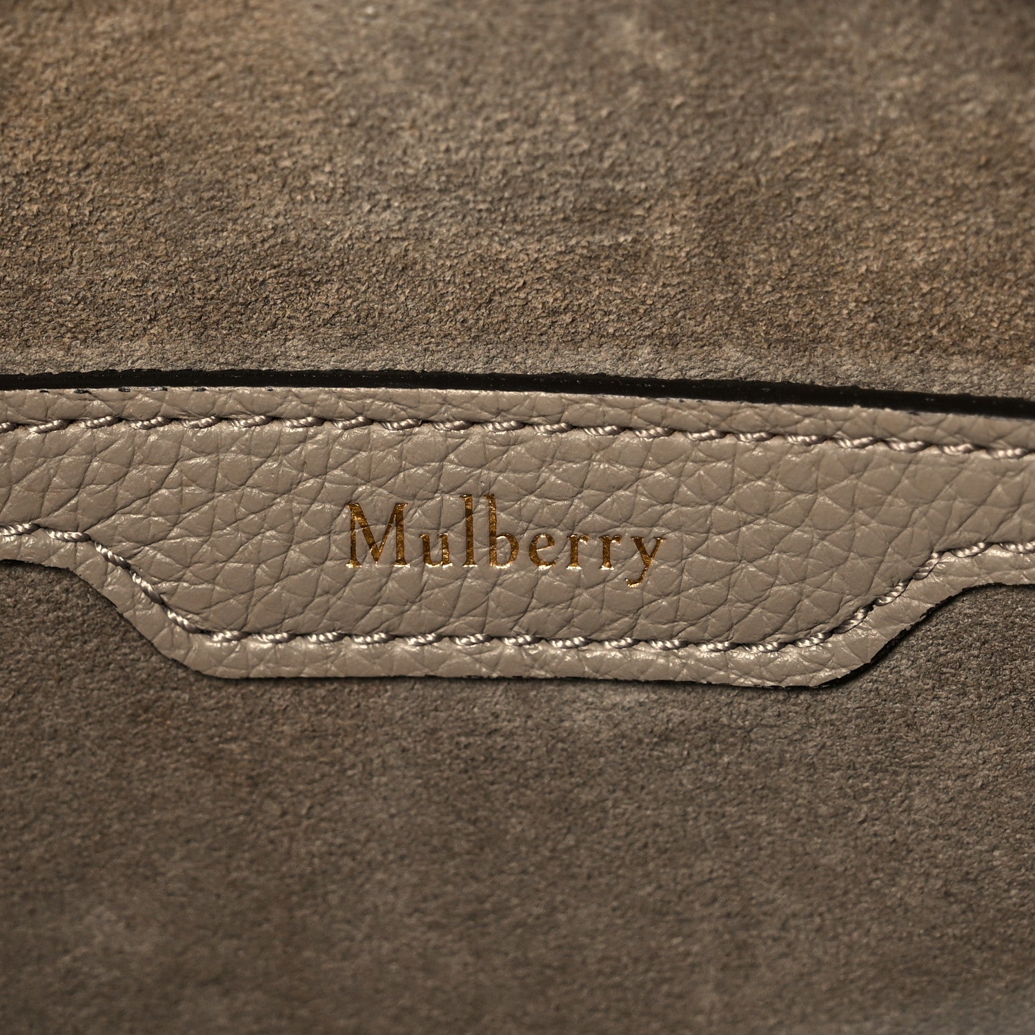 Mulberry Small Classic Grain Mini Zipped Bayswater Clay 6 of 11