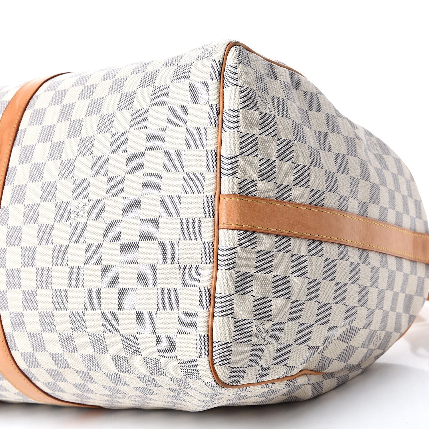Louis Vuitton Damier Azur Keepall Bandouliere 55 8 of 16