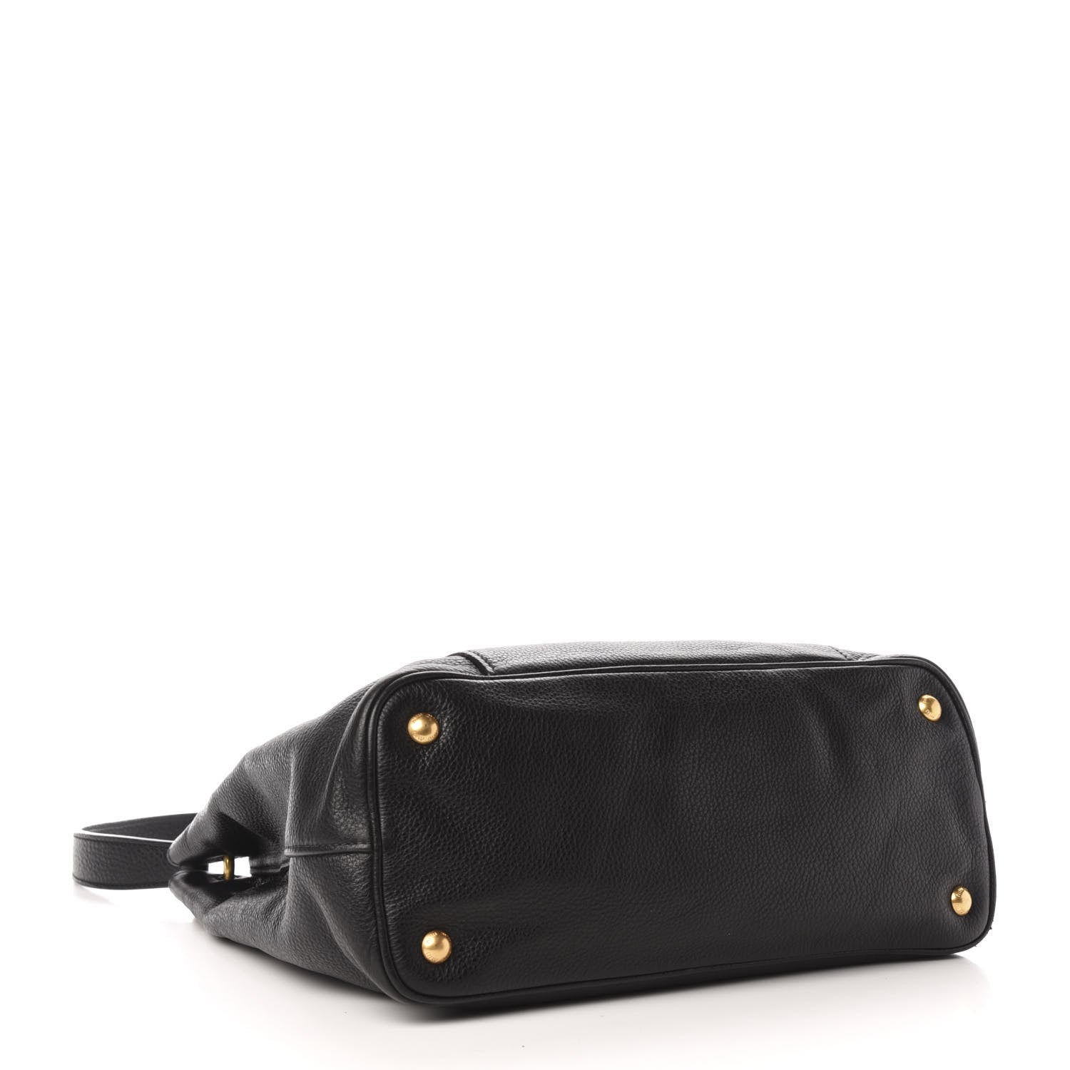 Miu Miu Vitello Daino Shoulder Bag Black 4 of 11