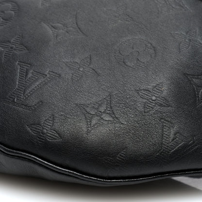 Louis Vuitton Calfskin Monogram Shadow Discovery Bumbag Black 9 of 9