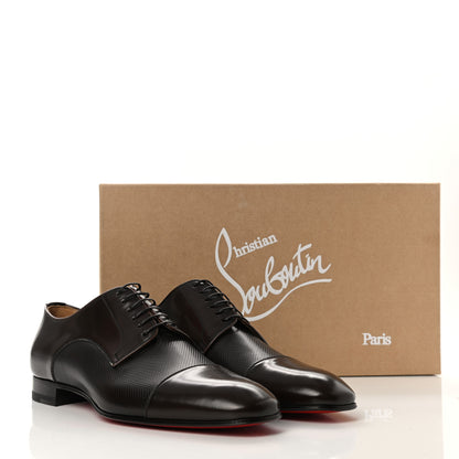Christian Louboutin Calfskin Shadow Wash Mens Top Daviol Flat 41 Havane 8 of 8