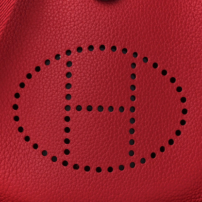 Hermes Taurillon Maurice Evelyne TPM Rouge Piment 7 of 10