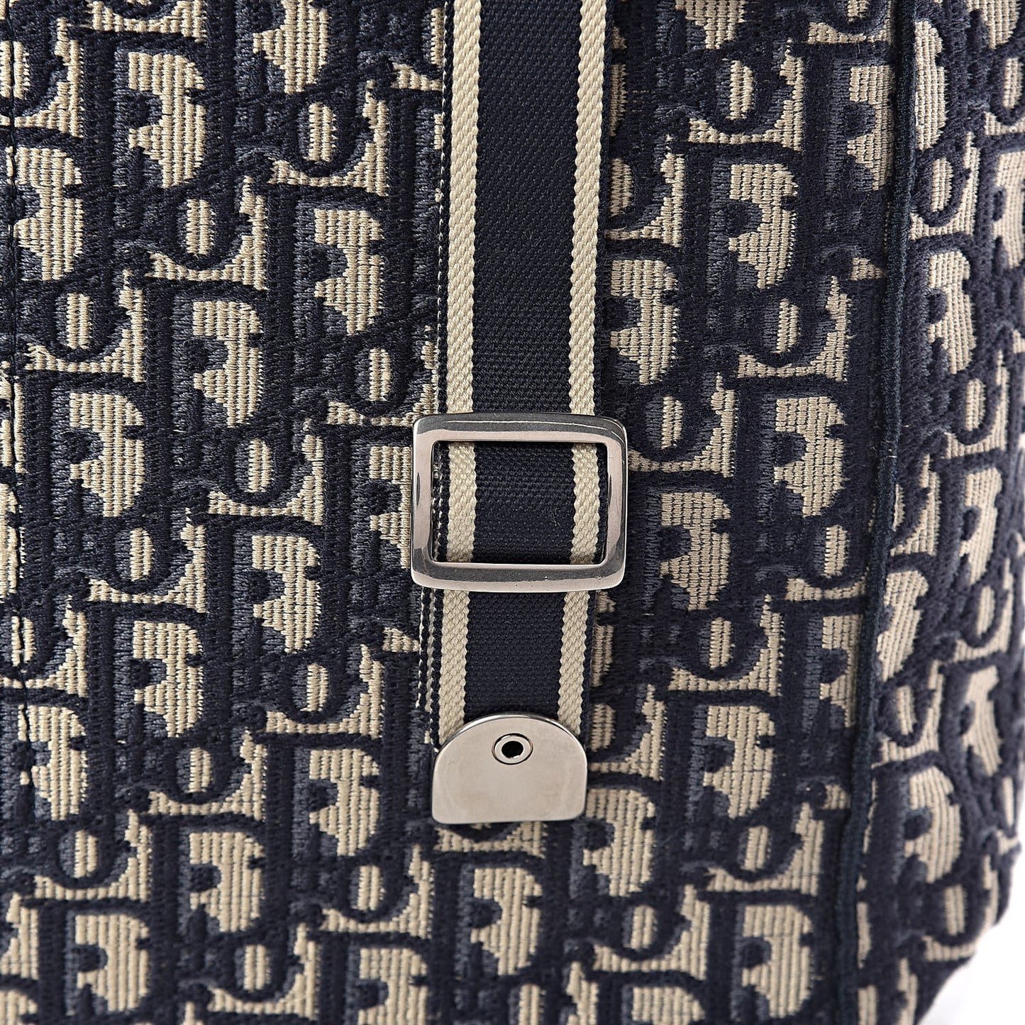 Oblique Backpack Blue White