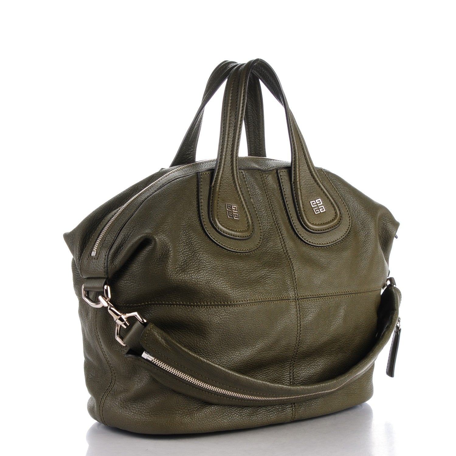 Givenchy Sugar Goatskin Medium Nightingale Light Khaki 3 of 7