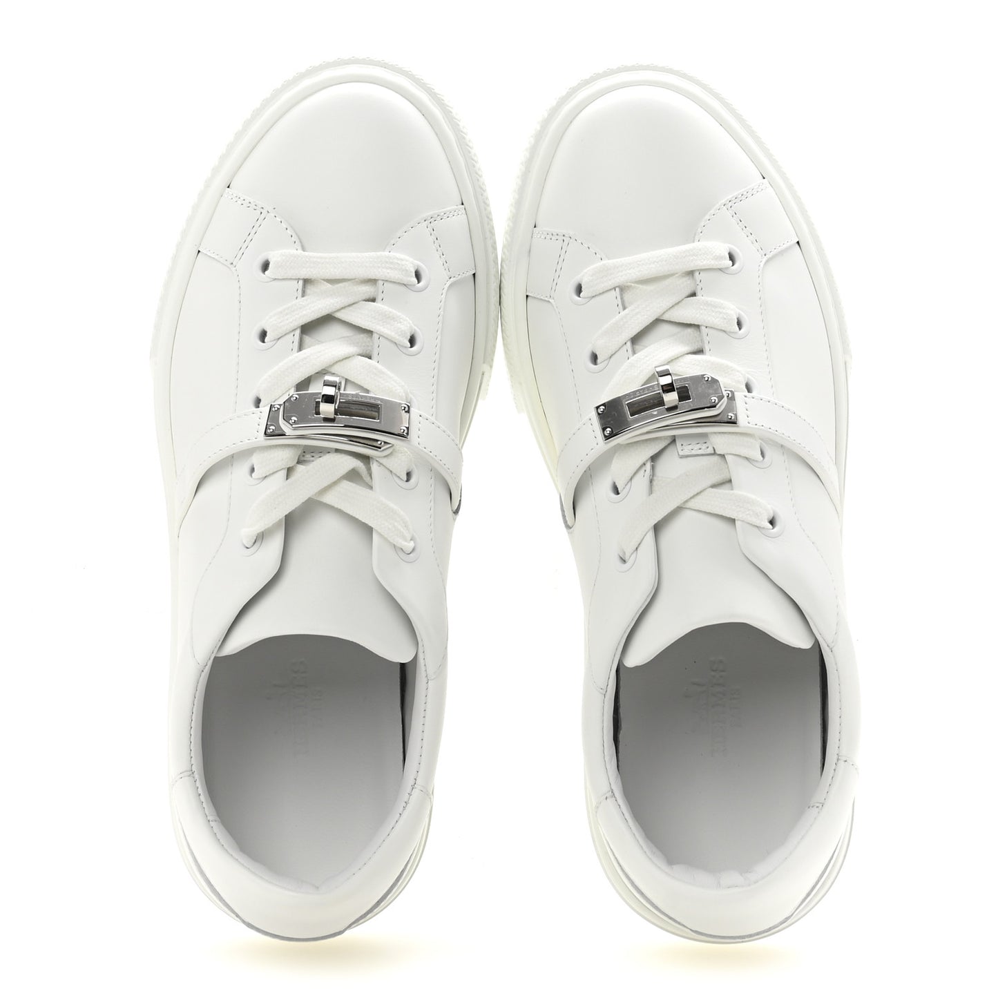 Calfskin Day Sneakers 37.5 White