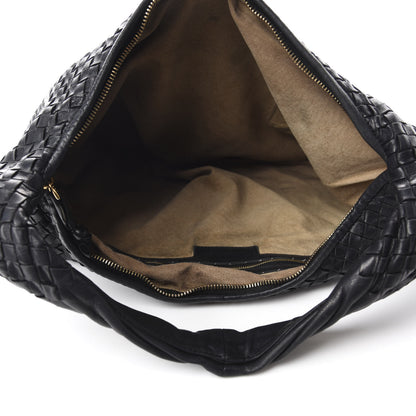 Bottega Veneta Nappa Intrecciato Veneta Hobo Black 5 of 14