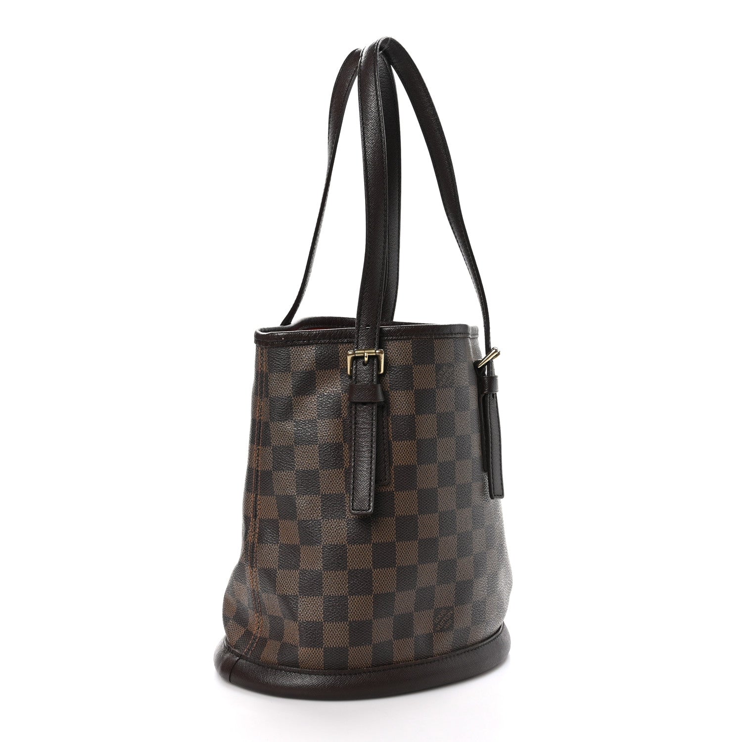 Louis Vuitton Damier Ebene Marais Bucket 23 3 of 9