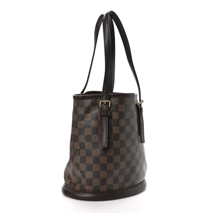 Louis Vuitton Damier Ebene Marais Bucket 23 3 of 9
