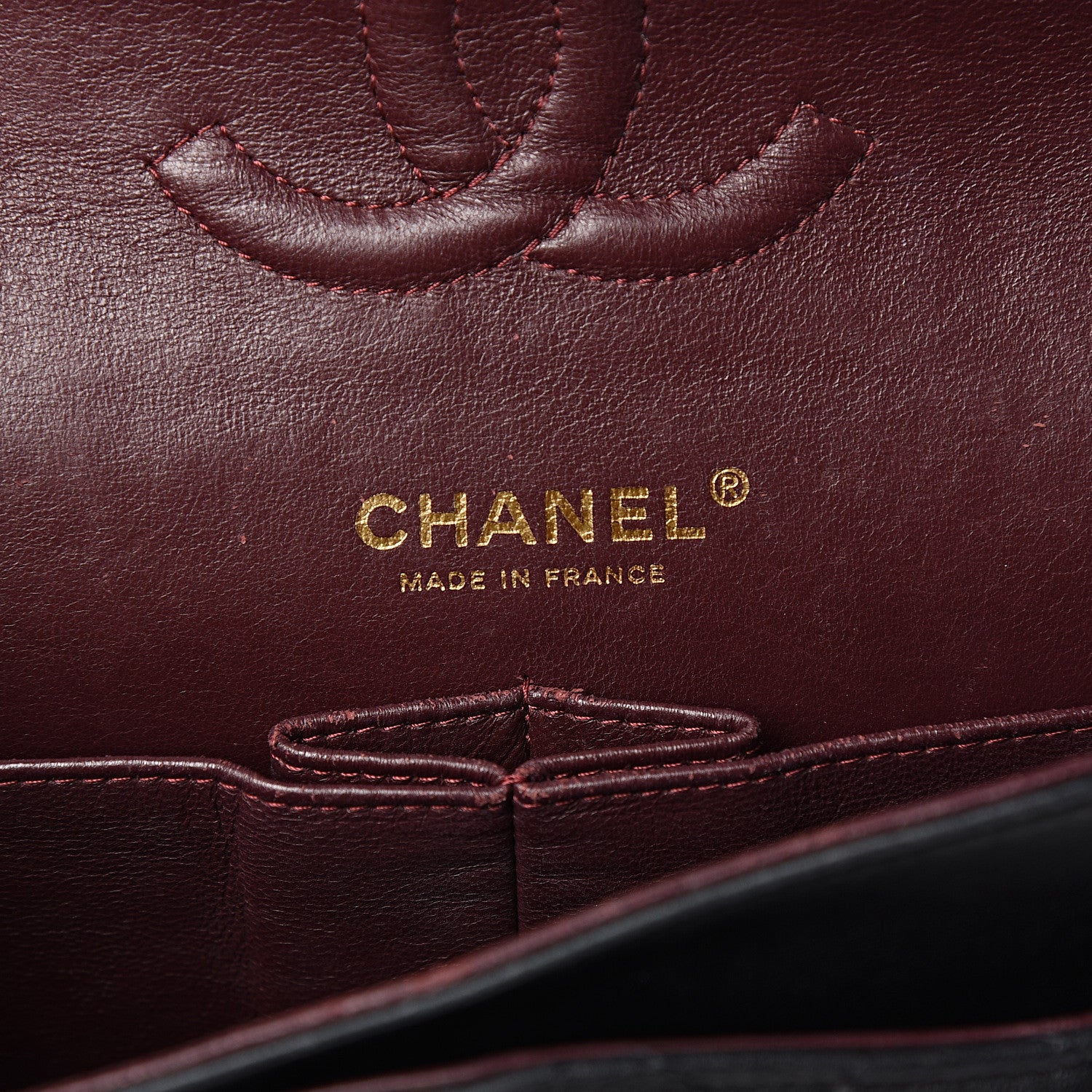 Chanel Lambskin Quilted Medium Double Flap Black 4 of 12