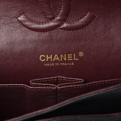 Chanel Lambskin Quilted Medium Double Flap Black 4 of 12