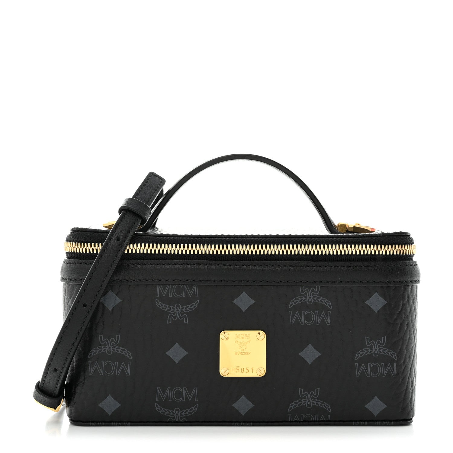 MCM Visetos Rockstar Vanity Case Black 1 of 11