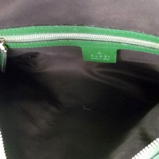 Gucci Monogram Large Horsebit Web Shoulder Bag 9 of 9