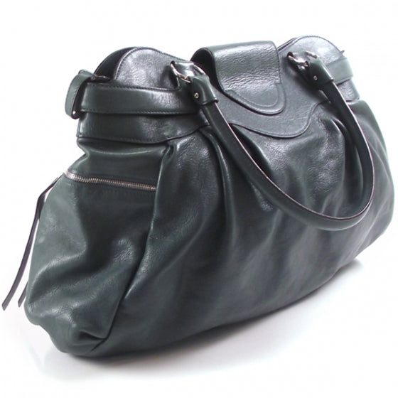 SALVATOREFERRAGAMOLeatherMarisaGreen