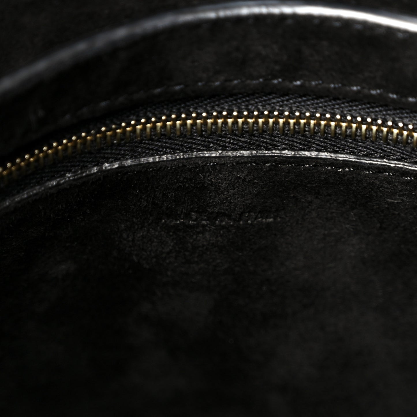 Soft Grained Calfskin Small Sangle Bucket Bag Black