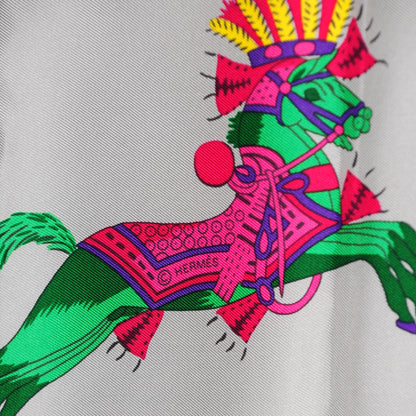 Hermes Silk Harnais Francais Premier Empire Scarf 90 5 of 6