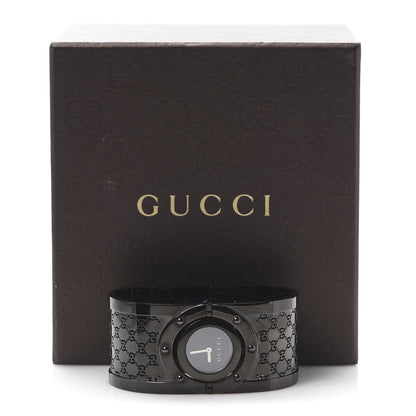 Gucci PVD Stainless Steel 33mm Twirl Quartz Watch Black 7 of 7
