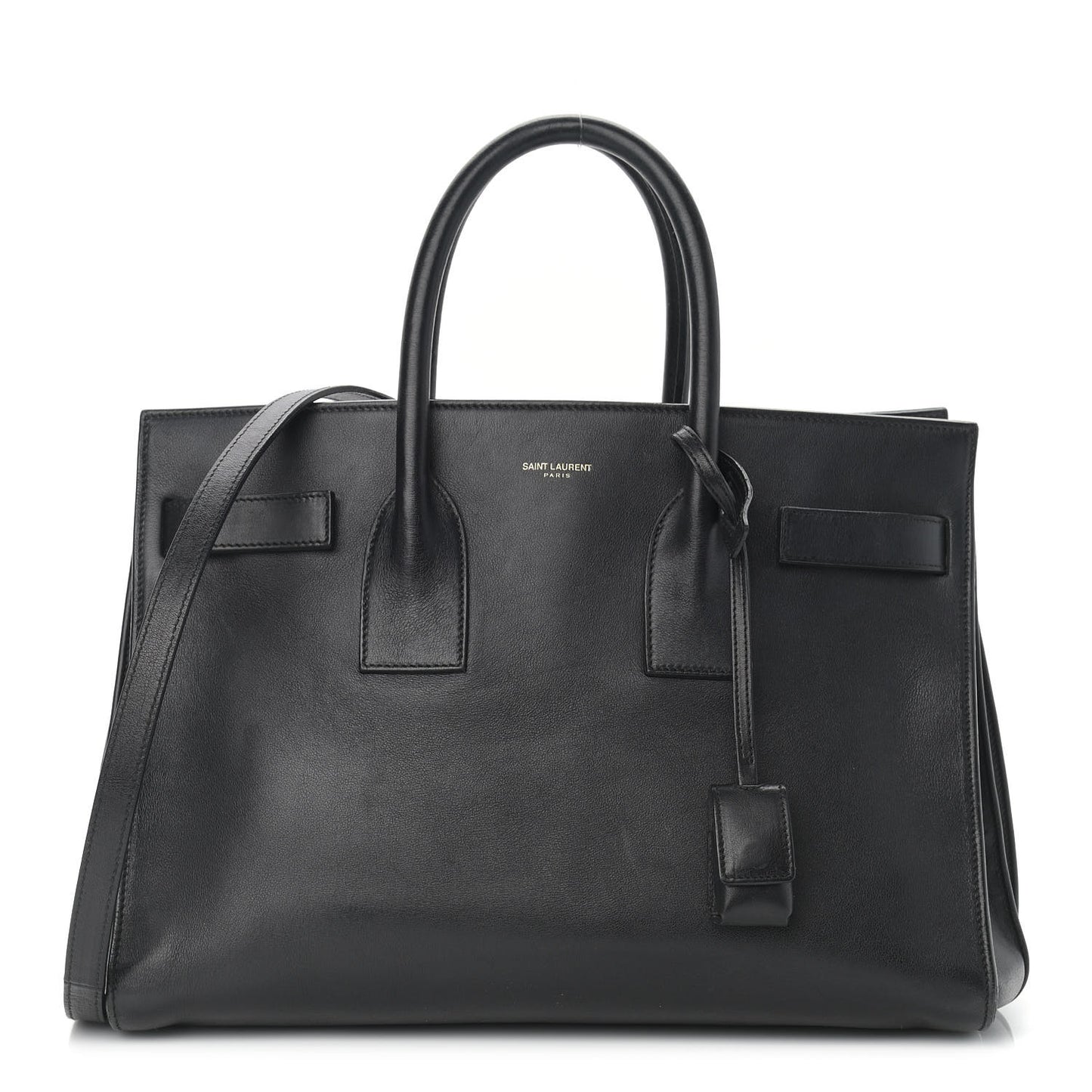 Calfskin Sac De Jour Black