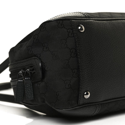 Gucci Canvas Monogram Web Princy Boston Black 10 of 11