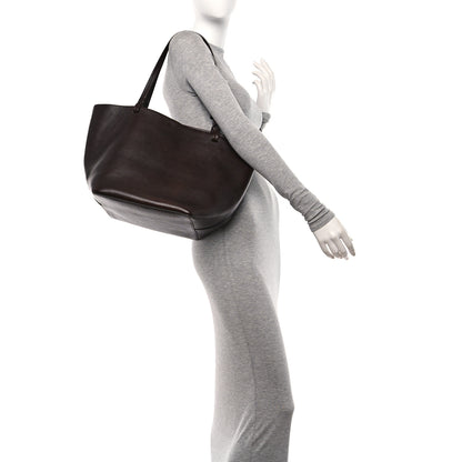 The Row Grained Calfskin Park Tote Three Brown Ans 2 of 13