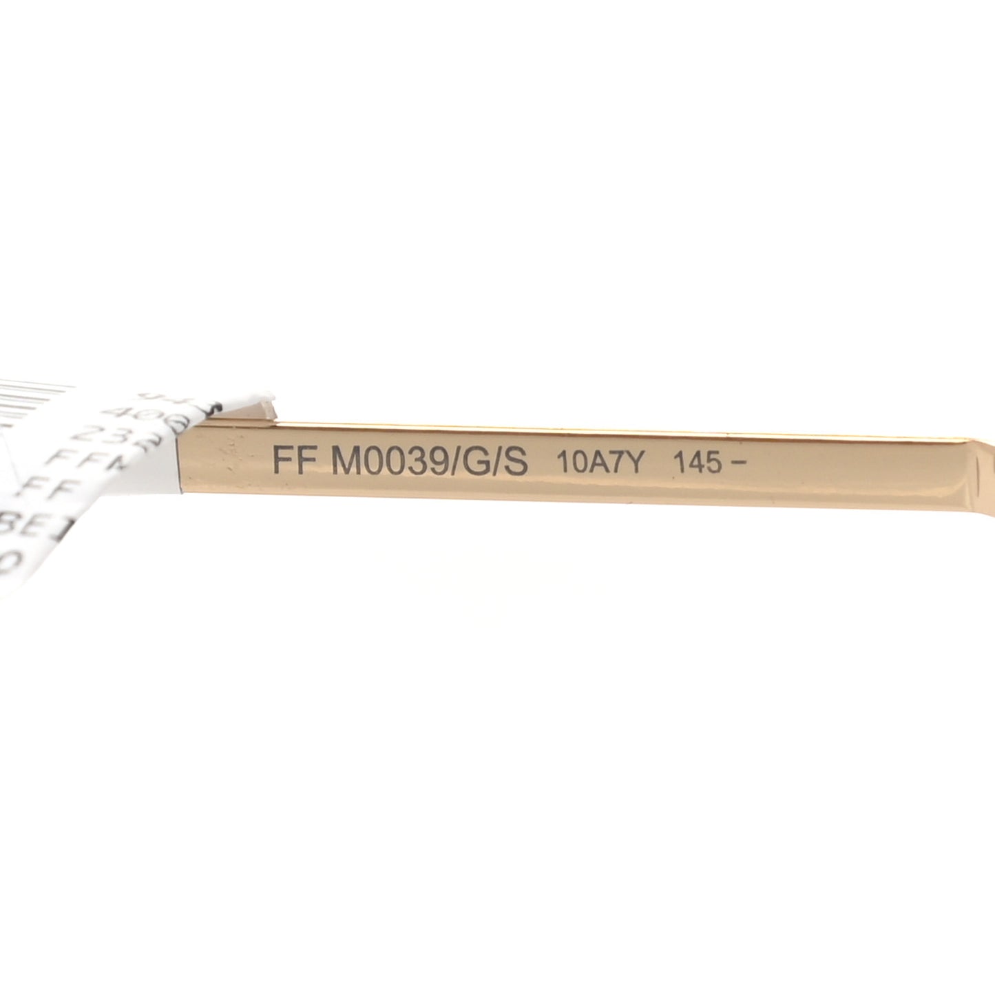 FF Fabulous Shield Sunglasses FF M0039/G/S White