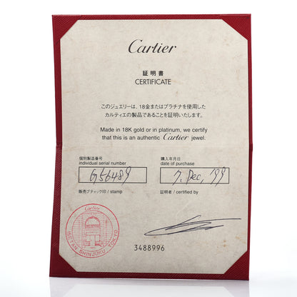 Cartier 18K Yellow Gold 5.5mm LOVE Ring 54 6.75 5 of 5