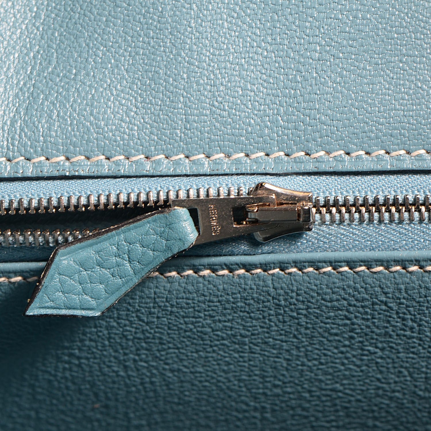 Hermes Togo Birkin 40 Blue Jean 24 of 30