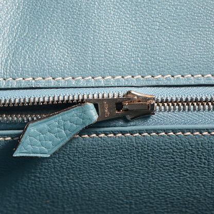 Hermes Togo Birkin 40 Blue Jean 24 of 30