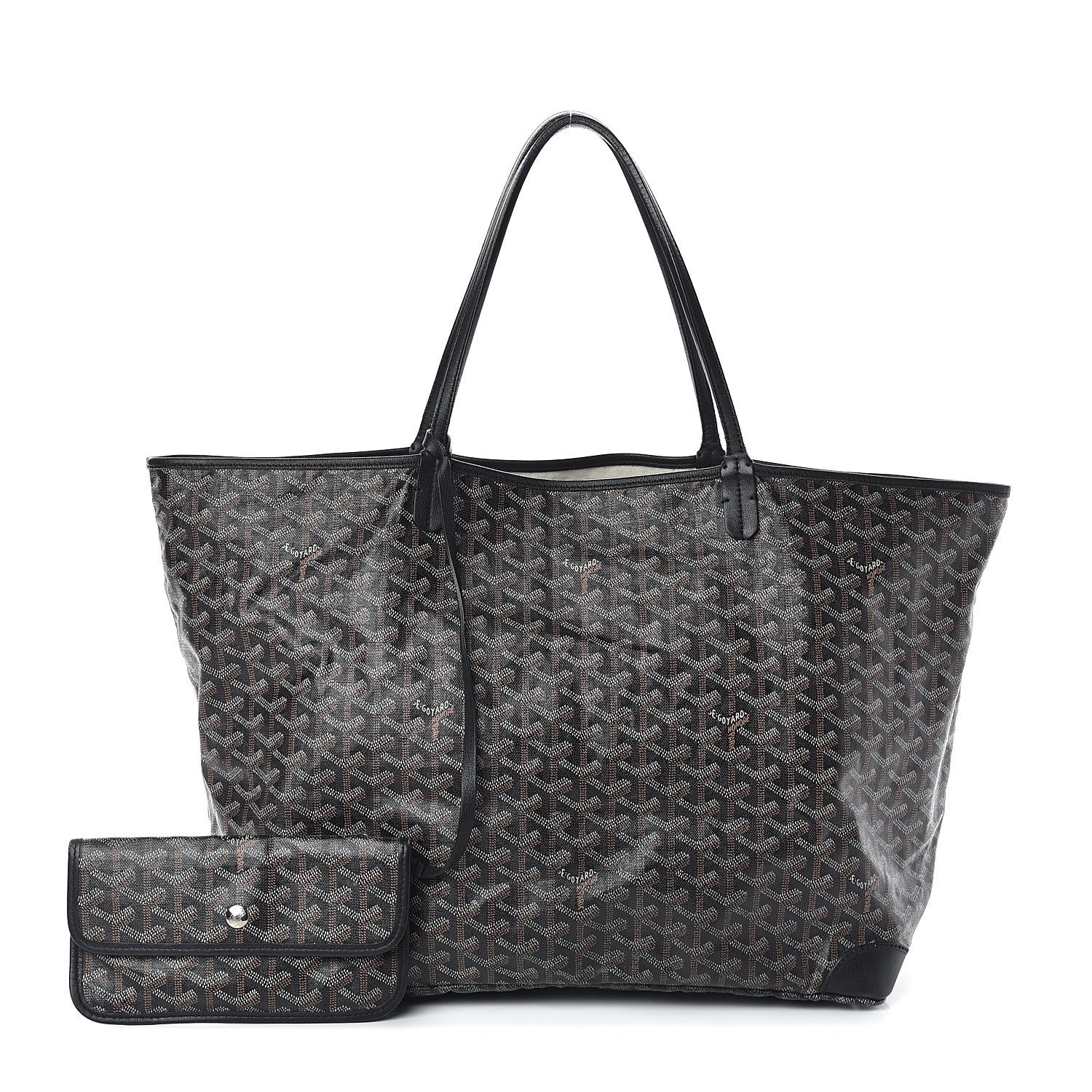 Goyard Goyardine Saint Louis GM Black 1 of 9