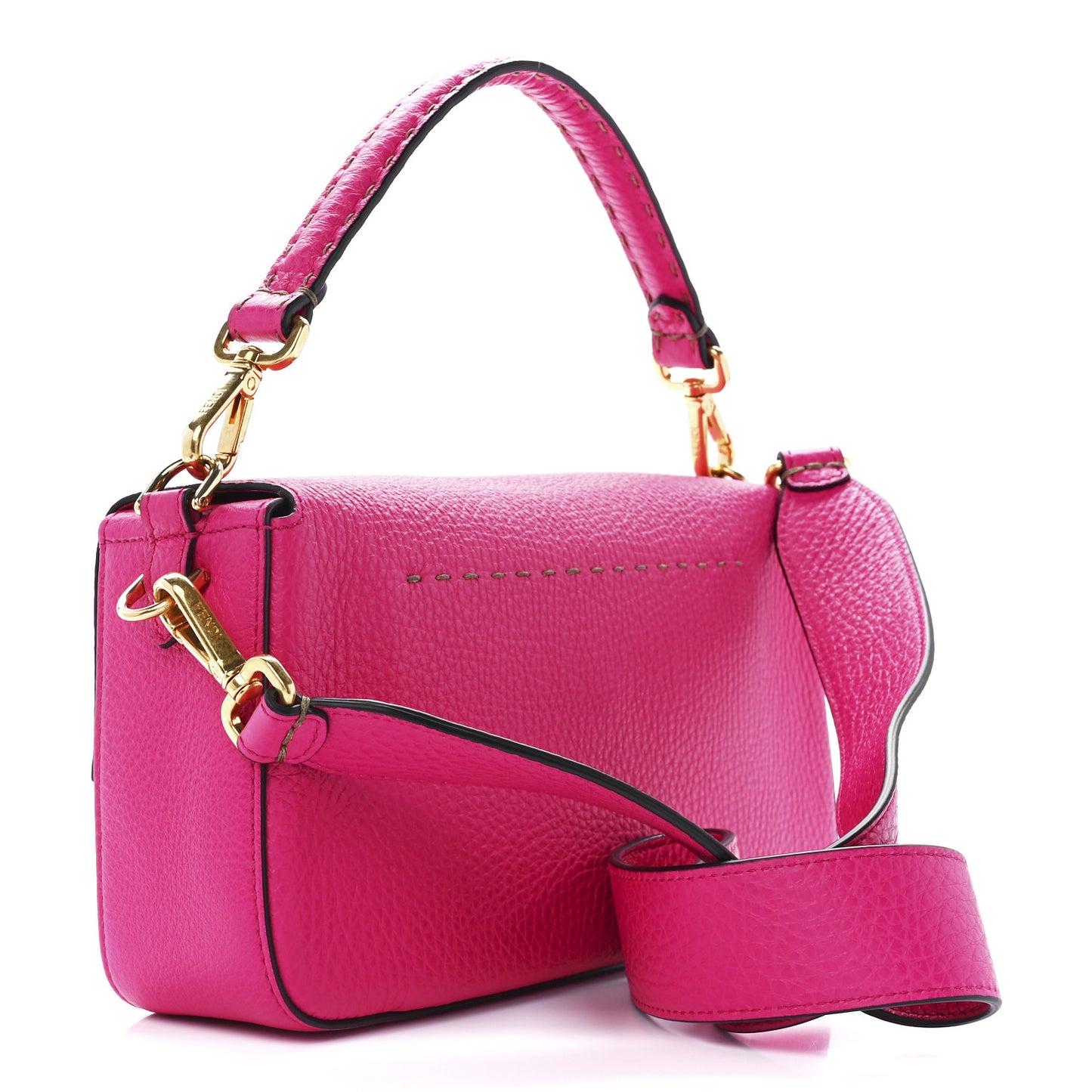 Cuoio Romano Selleria Baguette Fuxia