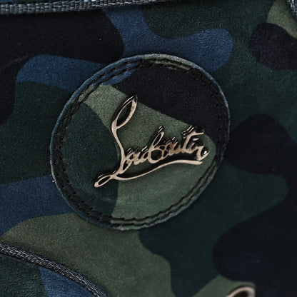 Christian Louboutin Veau Velours Camouflage Louis Orlato High Top Sneakers 43 Multi 8 of 8
