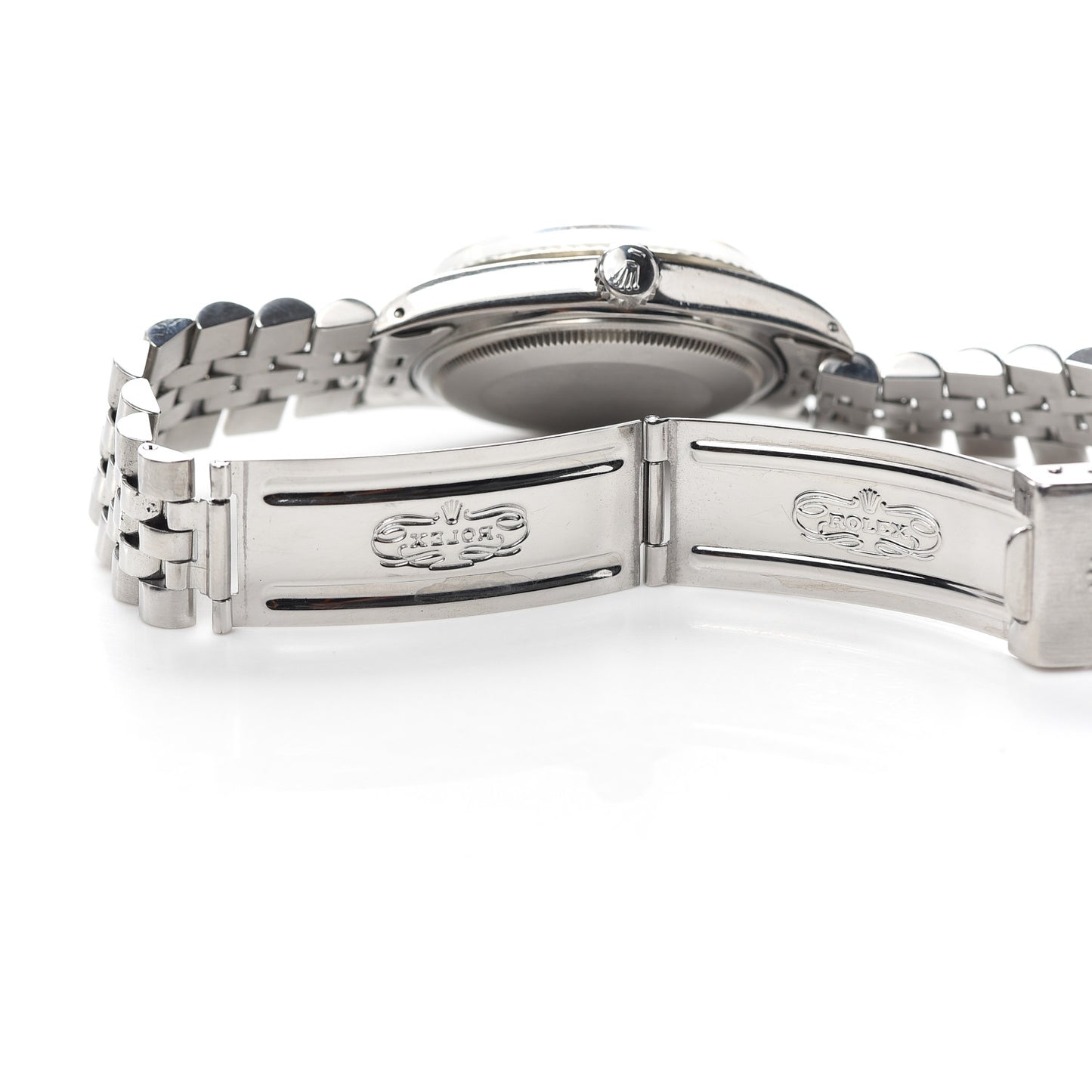 Stainless Steel 18K White Gold 36mm Oyster Perpetual Datejust Watch Silver 16234