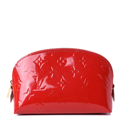 Louis Vuitton Vernis Cosmetic Pouch Cherry 1 of 10