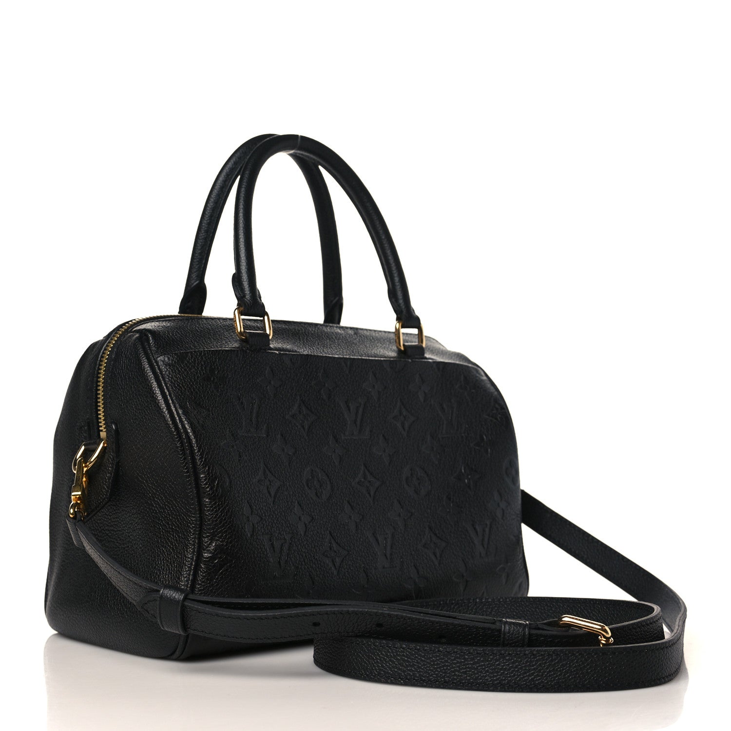 Louis Vuitton Empreinte Speedy Bandouliere 25 NM Black 3 of 8